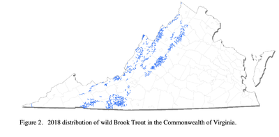 VDWR brook trout map