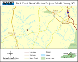 Buck Creek Data Collection Project - Pulaski County, KY