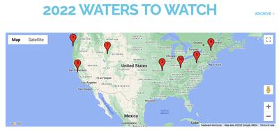 EBTJV project named in NFHAP's annual Waters to Watch program