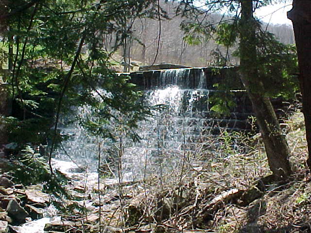Smethport Dam on Blacksmith Run, Pennsylvania