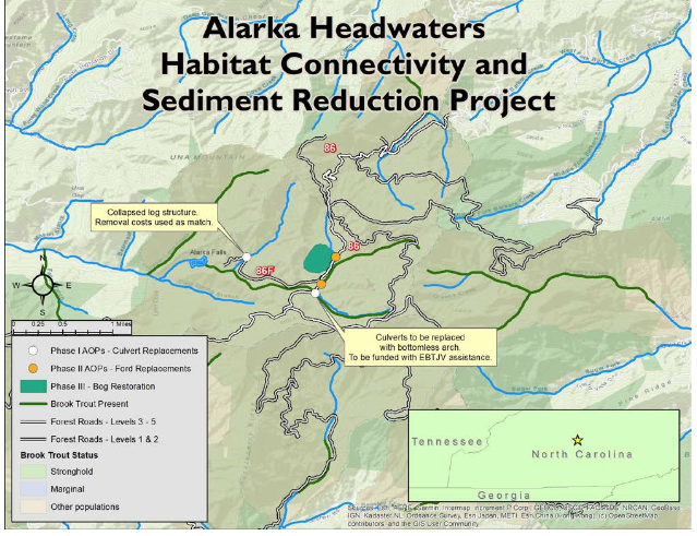 Alarka project map