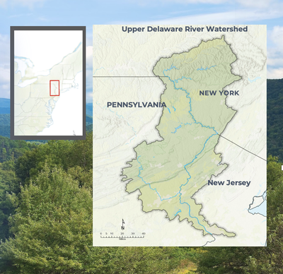 Delaware Area Map