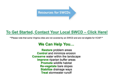 The Virginia Conservation Assistance Program (VCAP)