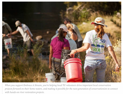 Trout Unlimited's Embrace A Stream